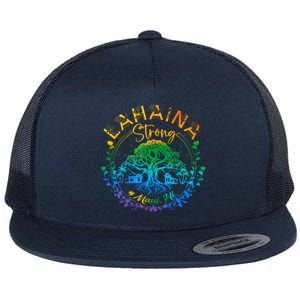 Lahaina Strong Maui Hawaii Old Banyan Tree Saved Majestic Flat Bill Trucker Hat