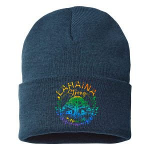 Lahaina Strong Maui Hawaii Old Banyan Tree Saved Majestic Sustainable Knit Beanie