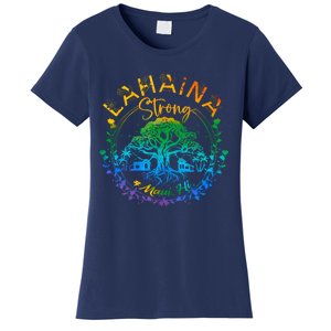 Lahaina Strong Maui Hawaii Old Banyan Tree Saved Majestic Women's T-Shirt