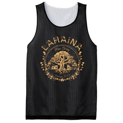 Lahaina Strong Maui Hawaii Old Banyan Tree Saving Squad Girl Mesh Reversible Basketball Jersey Tank