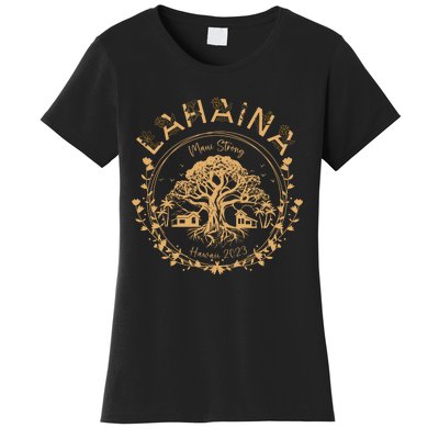 Lahaina Strong Maui Hawaii Old Banyan Tree Saving Squad Girl Women's T-Shirt