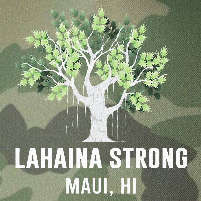 Lahaina Strong Maui Hawaii Old Banyan Tree Legacy Tie Dye Trucker Hat