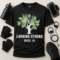Lahaina Strong Maui Hawaii Old Banyan Tree Performance Shirt