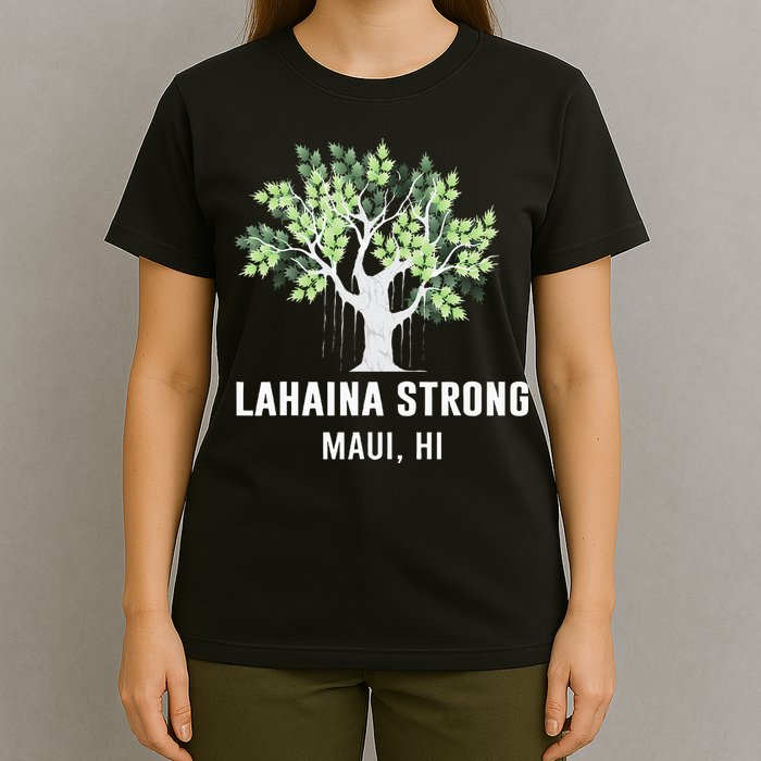Lahaina Strong Maui Hawaii Old Banyan Tree T-Shirt