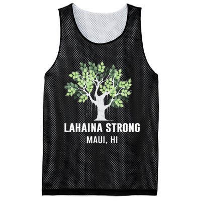 Lahaina Strong Maui Hawaii Old Banyan Tree Mesh Reversible Basketball Jersey Tank
