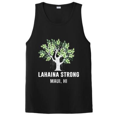 Lahaina Strong Maui Hawaii Old Banyan Tree PosiCharge Competitor Tank