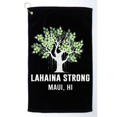 Lahaina Strong Maui Hawaii Old Banyan Tree Golf Towel