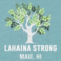 Lahaina Strong Maui Hawaii Old Banyan Tree Sueded Cloud Jersey T-Shirt