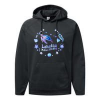 Lahaina Strong Maui Hawaii sea turtle saving Mans Performance Fleece Hoodie