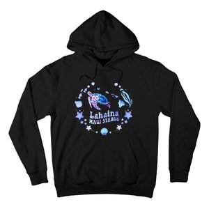 Lahaina Strong Maui Hawaii sea turtle saving Mans Hoodie