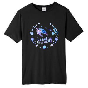 Lahaina Strong Maui Hawaii sea turtle saving Mans Tall Fusion ChromaSoft Performance T-Shirt