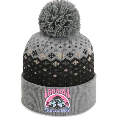 Lahaina Strong Maui Hawaii The Baniff Cuffed Pom Beanie