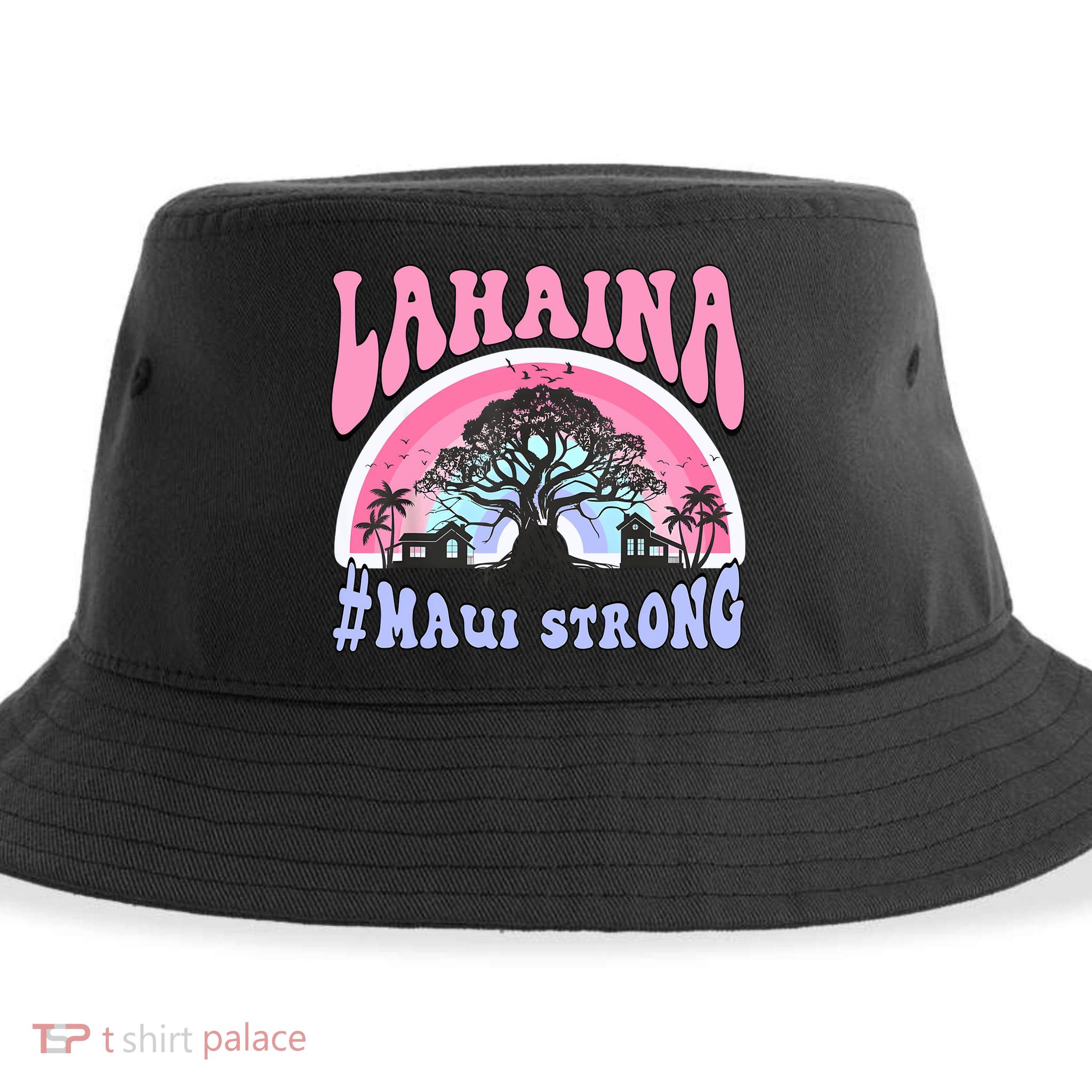 Lahaina Strong Maui Hawaii Sustainable Bucket Hat