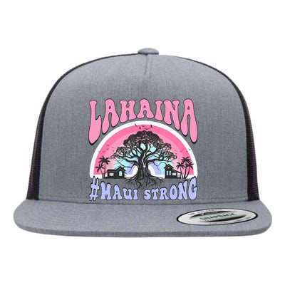 Lahaina Strong Maui Hawaii Flat Bill Trucker Hat