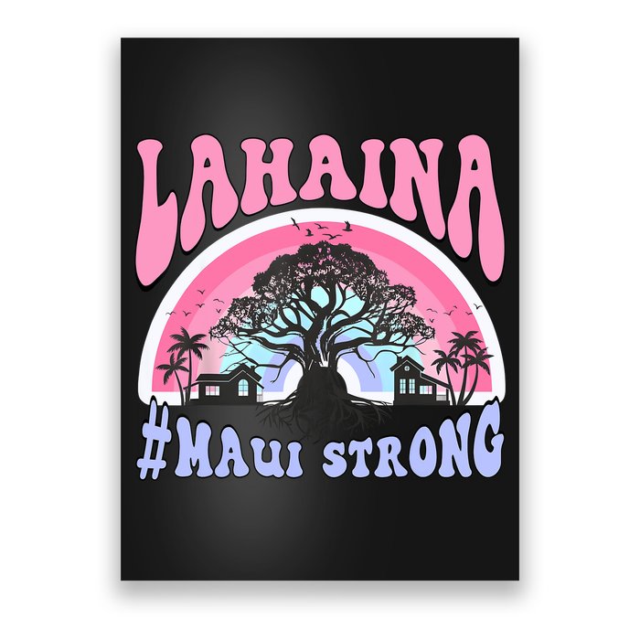 Lahaina Strong Maui Hawaii Poster