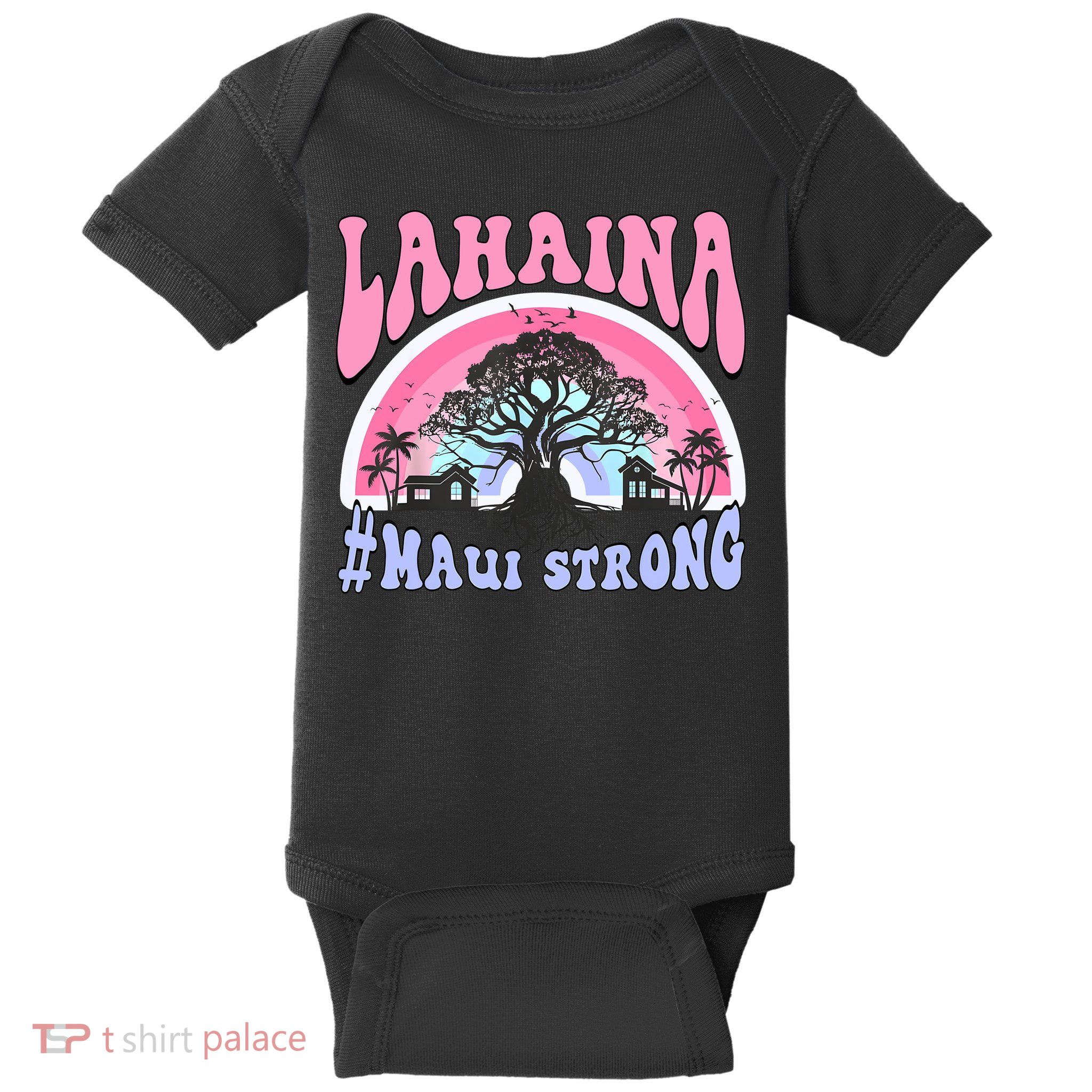 Lahaina Strong Maui Hawaii Baby Bodysuit