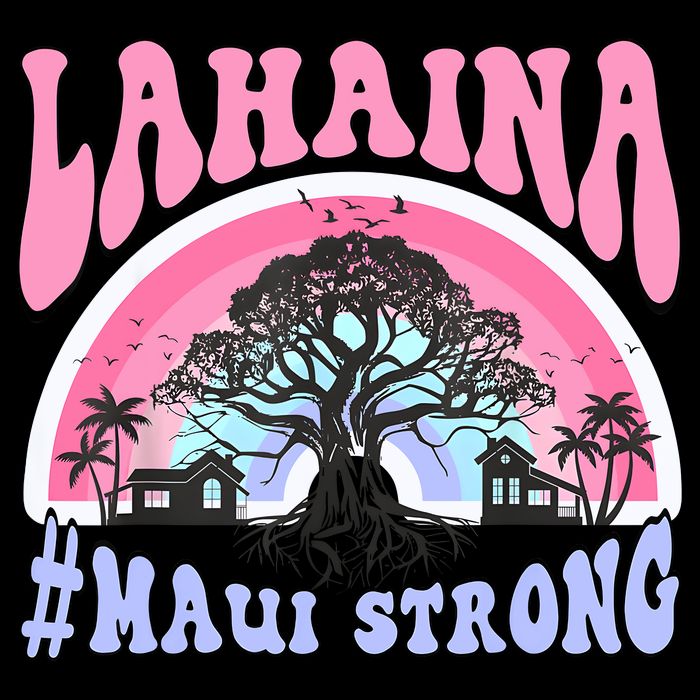 Lahaina Strong Maui Hawaii Short Acrylic Beanie