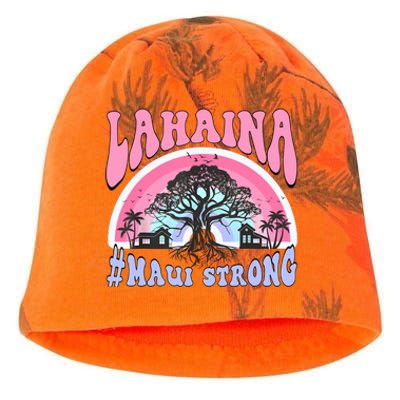 Lahaina Strong Maui Hawaii Kati - Camo Knit Beanie