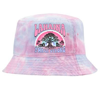 Lahaina Strong Maui Hawaii Tie-Dyed Bucket Hat