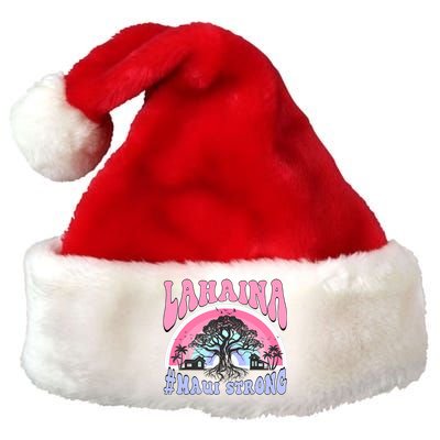 Lahaina Strong Maui Hawaii Premium Christmas Santa Hat