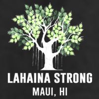 Lahaina Strong Maui Hawaii Old Banyan Tree 7 Panel Mesh Trucker Snapback Hat