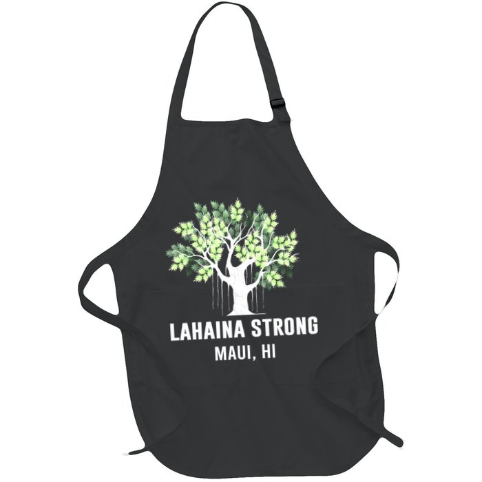 Lahaina Strong Maui Hawaii Old Banyan Tree Apron