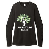 Lahaina Strong Maui Hawaii Old Banyan Tree Womens CVC Long Sleeve Shirt