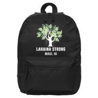 Lahaina Strong Maui Hawaii Old Banyan Tree 16 in Basic Backpack