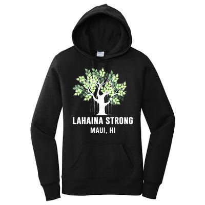 Lahaina Strong Maui Hawaii Old Banyan Tree Women's Pullover Hoodie