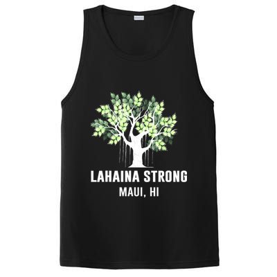 Lahaina Strong Maui Hawaii Old Banyan Tree PosiCharge Competitor Tank