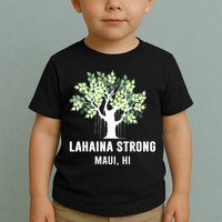 Lahaina Strong Maui Hawaii Old Banyan Tree Toddler T-Shirt