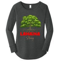 Lahaina Strong Maui Hawaii Women's Perfect Tri Tunic Long Sleeve Shirt