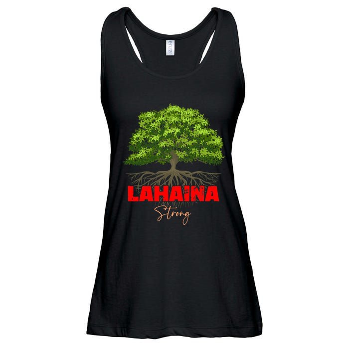 Lahaina Strong Maui Hawaii Ladies Essential Flowy Tank