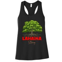 Lahaina Strong Maui Hawaii Women's Racerback Tank