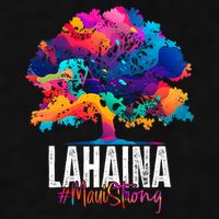 Lahaina Strong Maui Hawaii Old Banyan Tree Ladies PosiCharge Tri-Blend Wicking Tank
