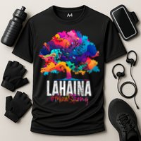Lahaina Strong Maui Hawaii Old Banyan Tree Performance Shirt