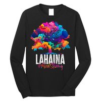 Lahaina Strong Maui Hawaii Old Banyan Tree Long Sleeve Shirt