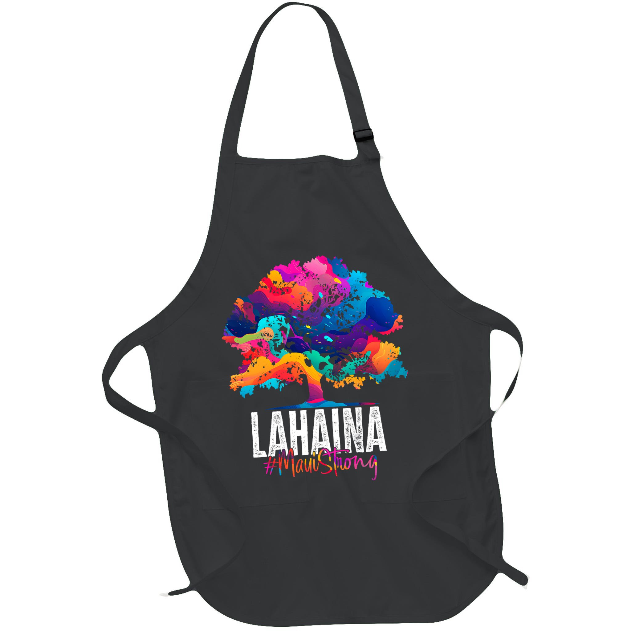 Lahaina Strong Maui Hawaii Old Banyan Tree Apron