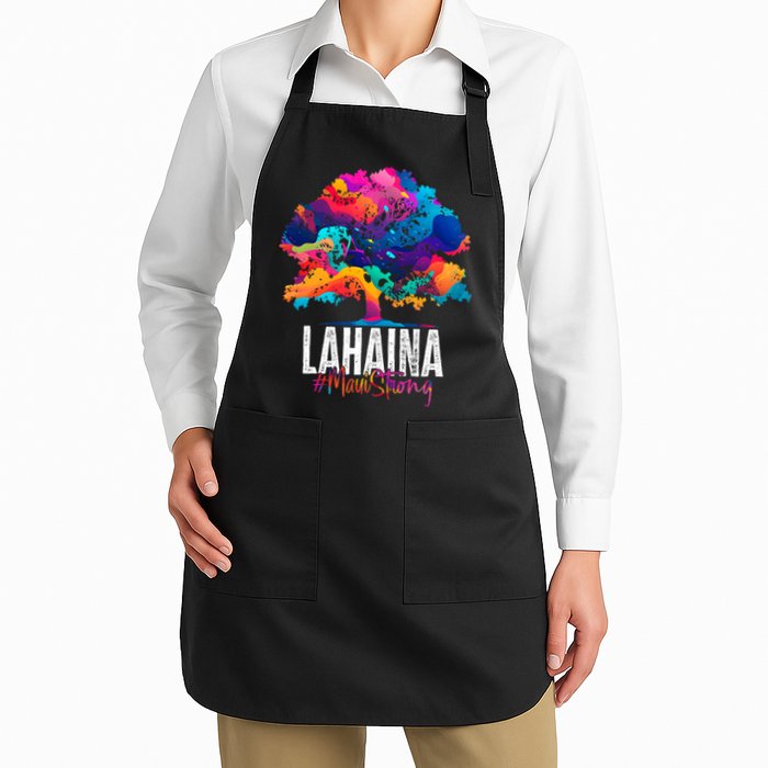 Lahaina Strong Maui Hawaii Old Banyan Tree Apron