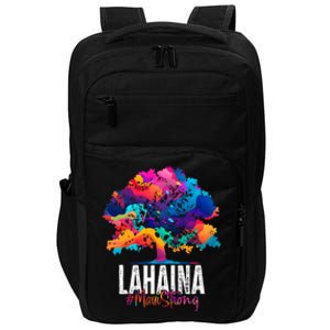 Lahaina Strong Maui Hawaii Old Banyan Tree Impact Tech Backpack