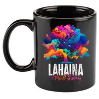 Lahaina Strong Maui Hawaii Old Banyan Tree 11oz C Handle Ceramic Mug