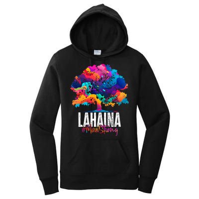 Lahaina Strong Maui Hawaii Old Banyan Tree Women's Pullover Hoodie