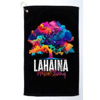 Lahaina Strong Maui Hawaii Old Banyan Tree Golf Towel