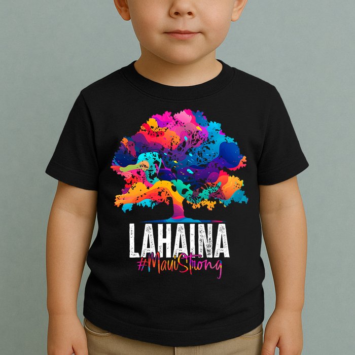 Lahaina Strong Maui Hawaii Old Banyan Tree Toddler T-Shirt