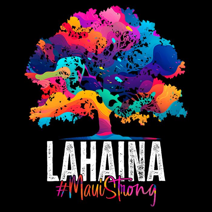 Lahaina Strong Maui Hawaii Old Banyan Tree Toddler T-Shirt