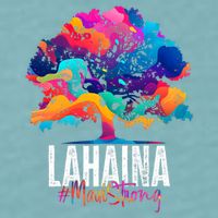 Lahaina Strong Maui Hawaii Old Banyan Tree Sueded Cloud Jersey T-Shirt