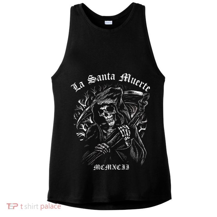 La Santa Muerte Ladies PosiCharge Tri-Blend Wicking Tank