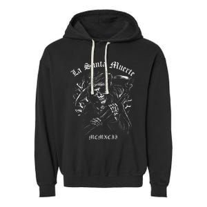 La Santa Muerte Garment-Dyed Fleece Hoodie