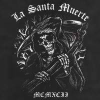 La Santa Muerte 7 Panel Mesh Trucker Snapback Hat
