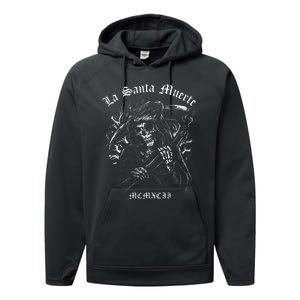 La Santa Muerte Performance Fleece Hoodie